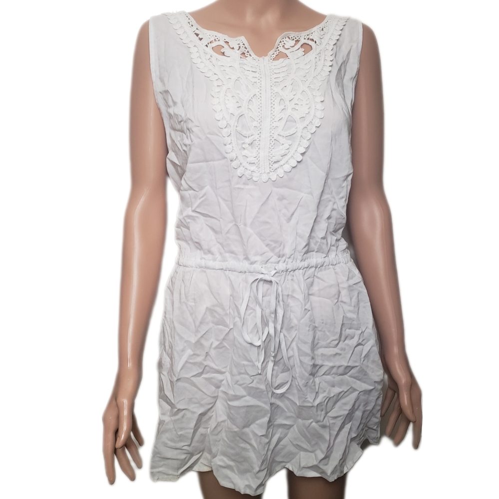 White Body Glove Rosie Cover Up Dress- Sz S